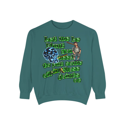og - Unisex Garment-Dyed Sweatshirt