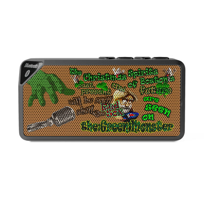 christmas spirits of boston - Jabba Bluetooth Speaker (light brown)