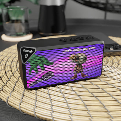 I don't care that your green - Jabba Bluetooth Speaker (purple-pink wave)