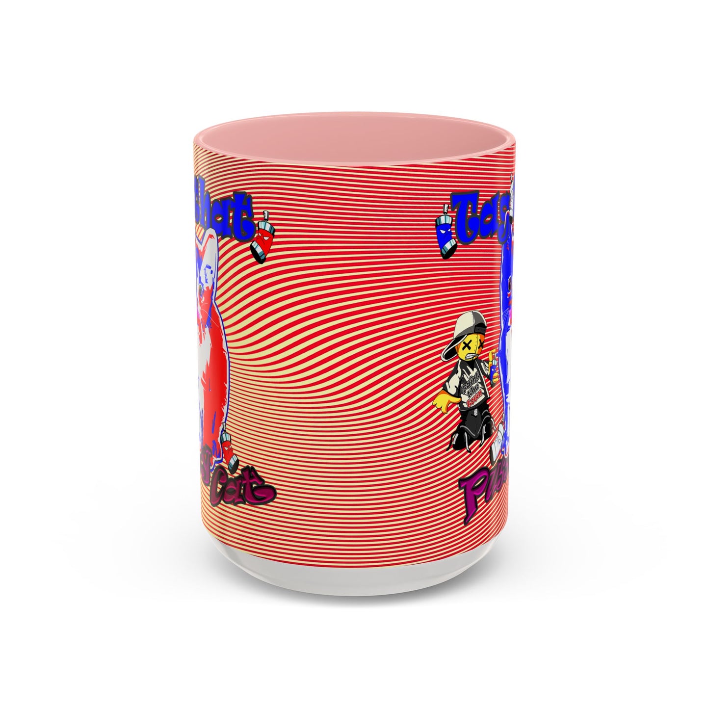 tag that - Accent Mug (yellow-orange wave)