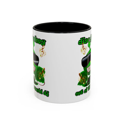 disc jockey - Accent Mug (white)