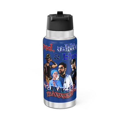 rw&b lives matter - Gator Tumbler, 32oz (dark blue)
