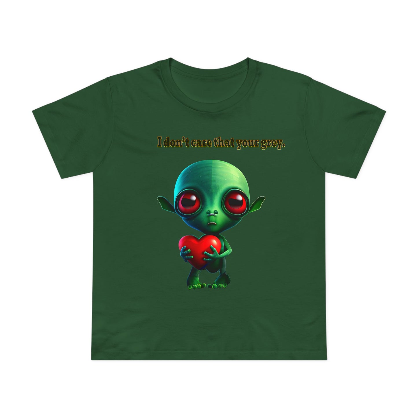 I don't care that your grey - Women’s Maple Tee