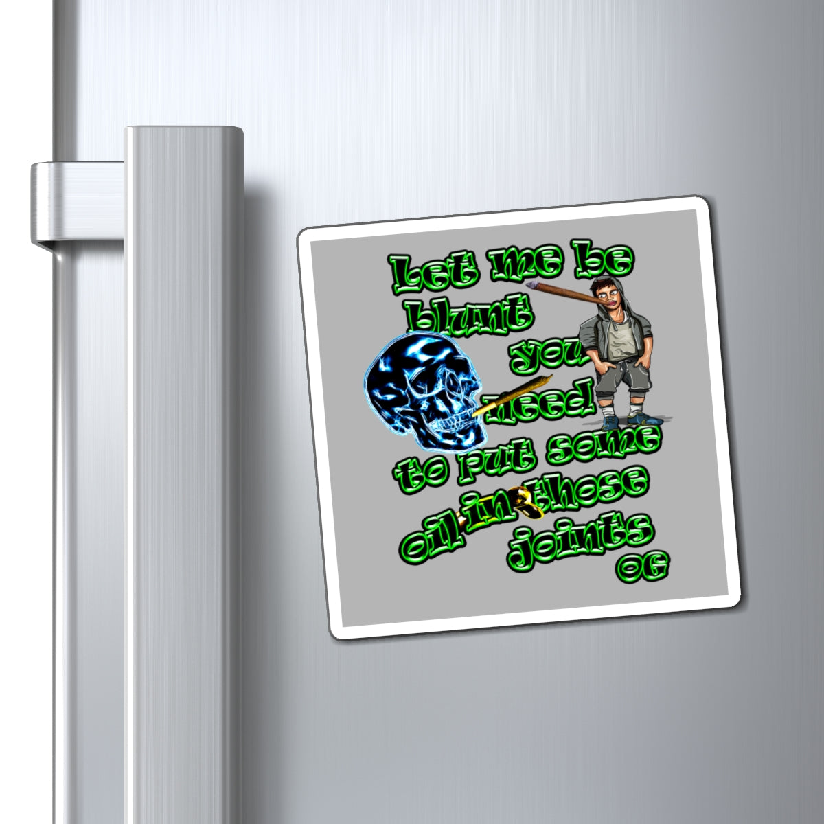 og - Magnets - (light grey)