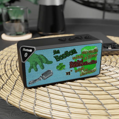 celtics logo - Jabba Bluetooth Speaker (faded blue)
