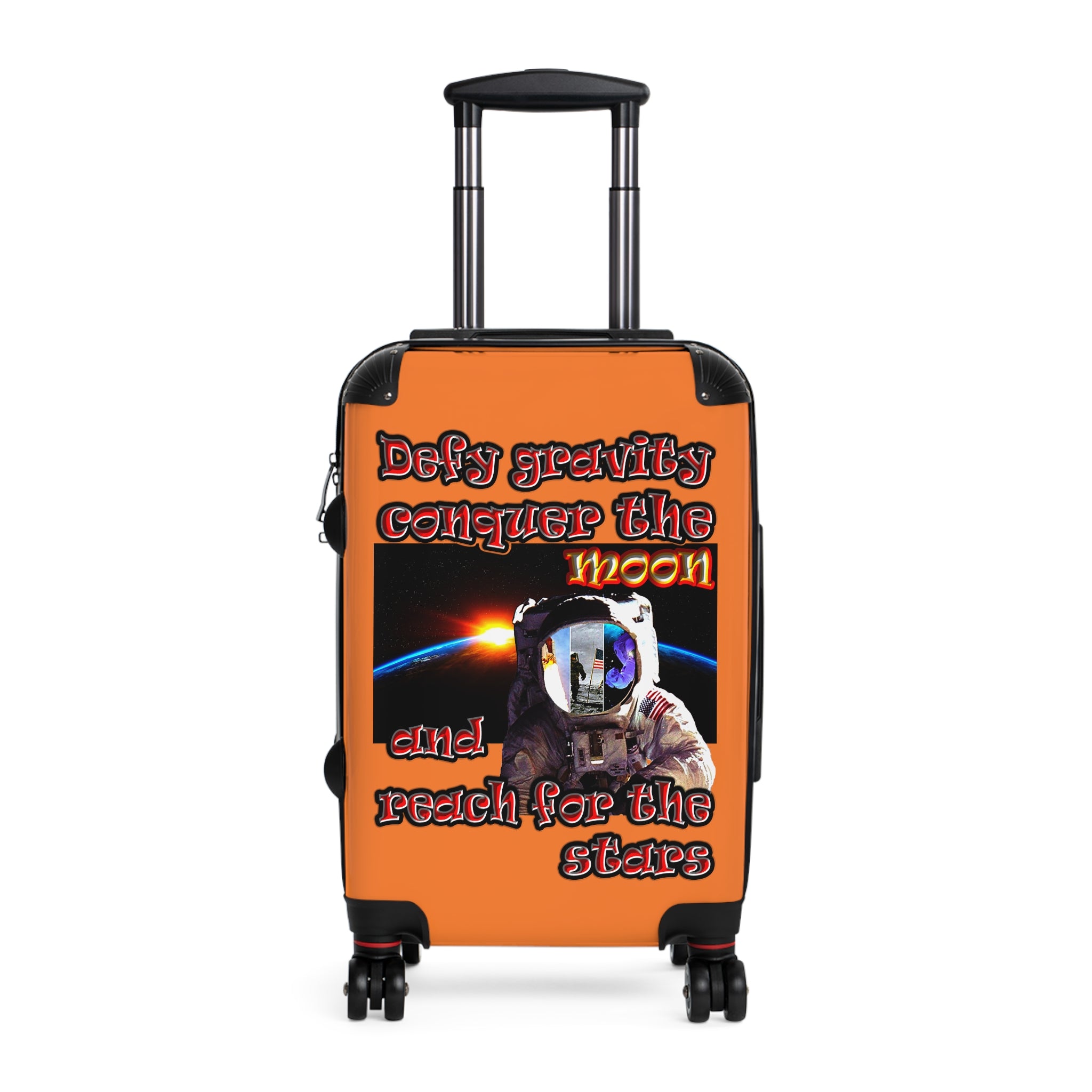 defy conquer reach - suitcase (crusta)