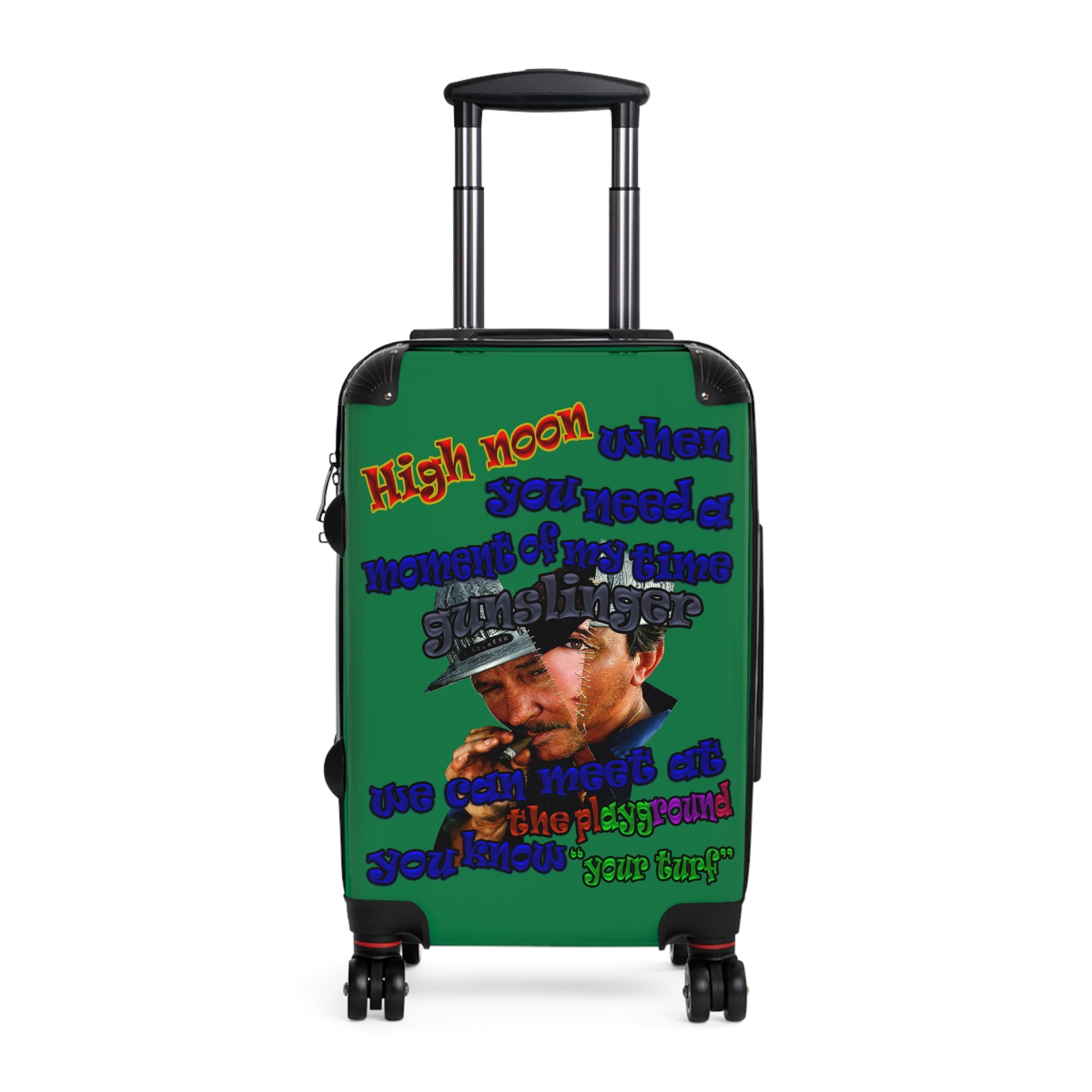 high noon - Suitcase (dark green)