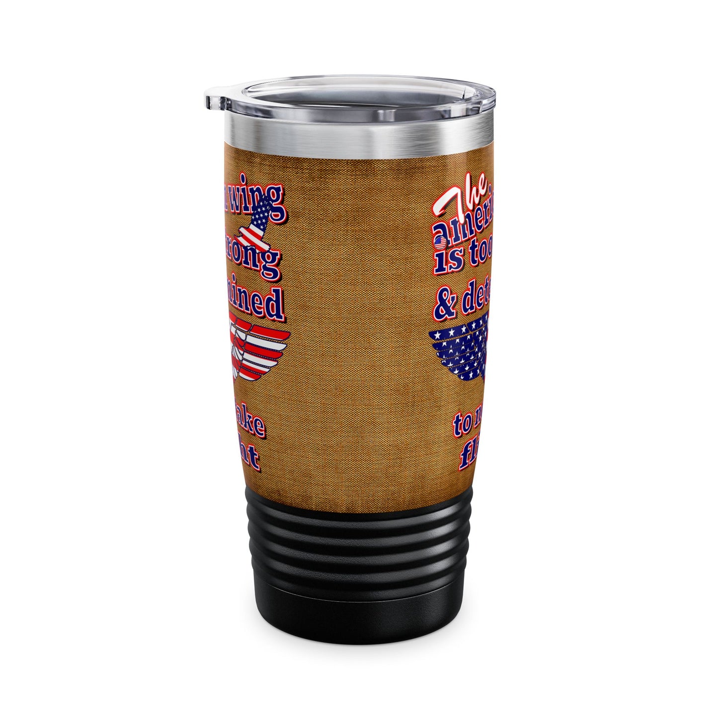 american wing - Ringneck Tumbler, 20oz (brown papyrus)
