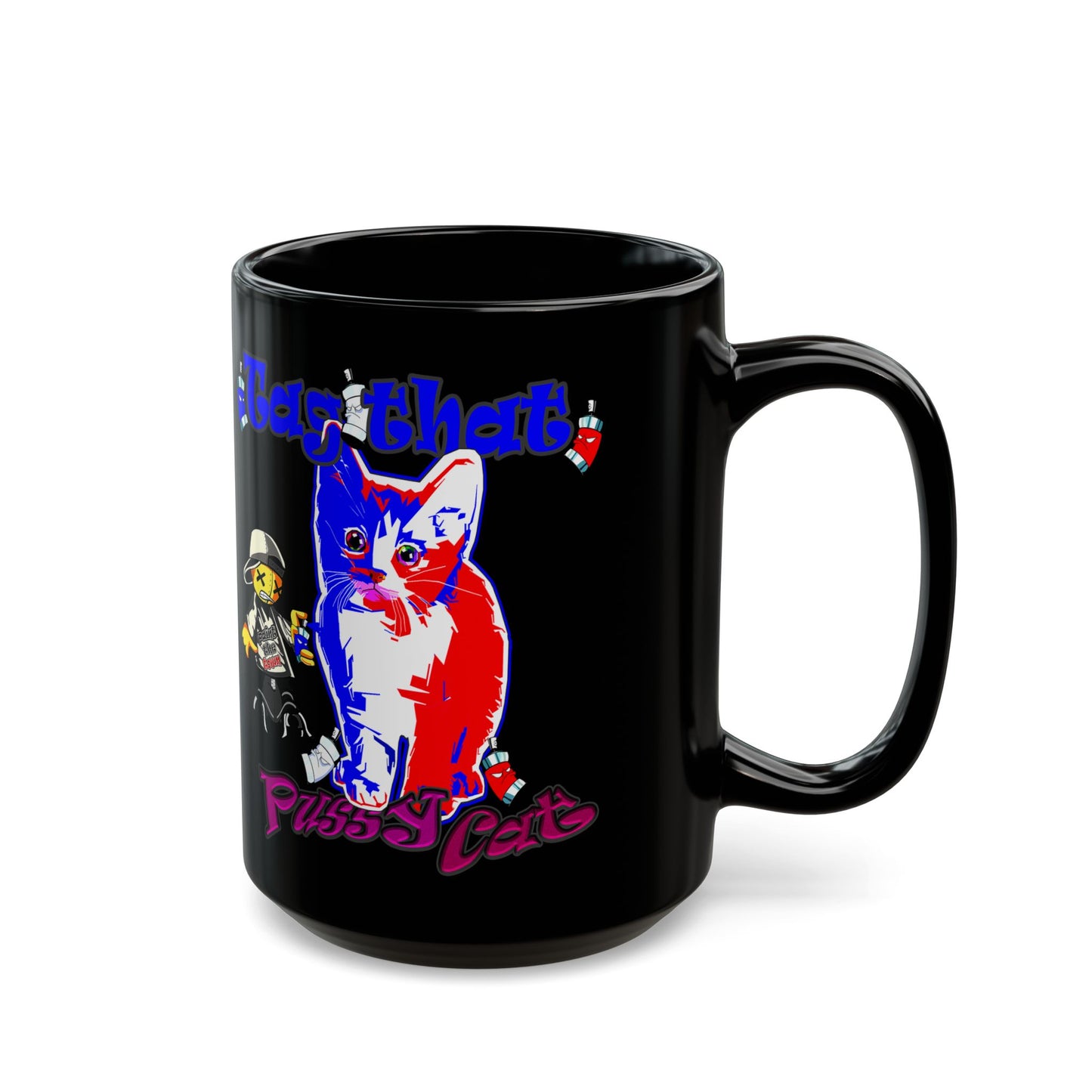 tag that - Black Mug (black)