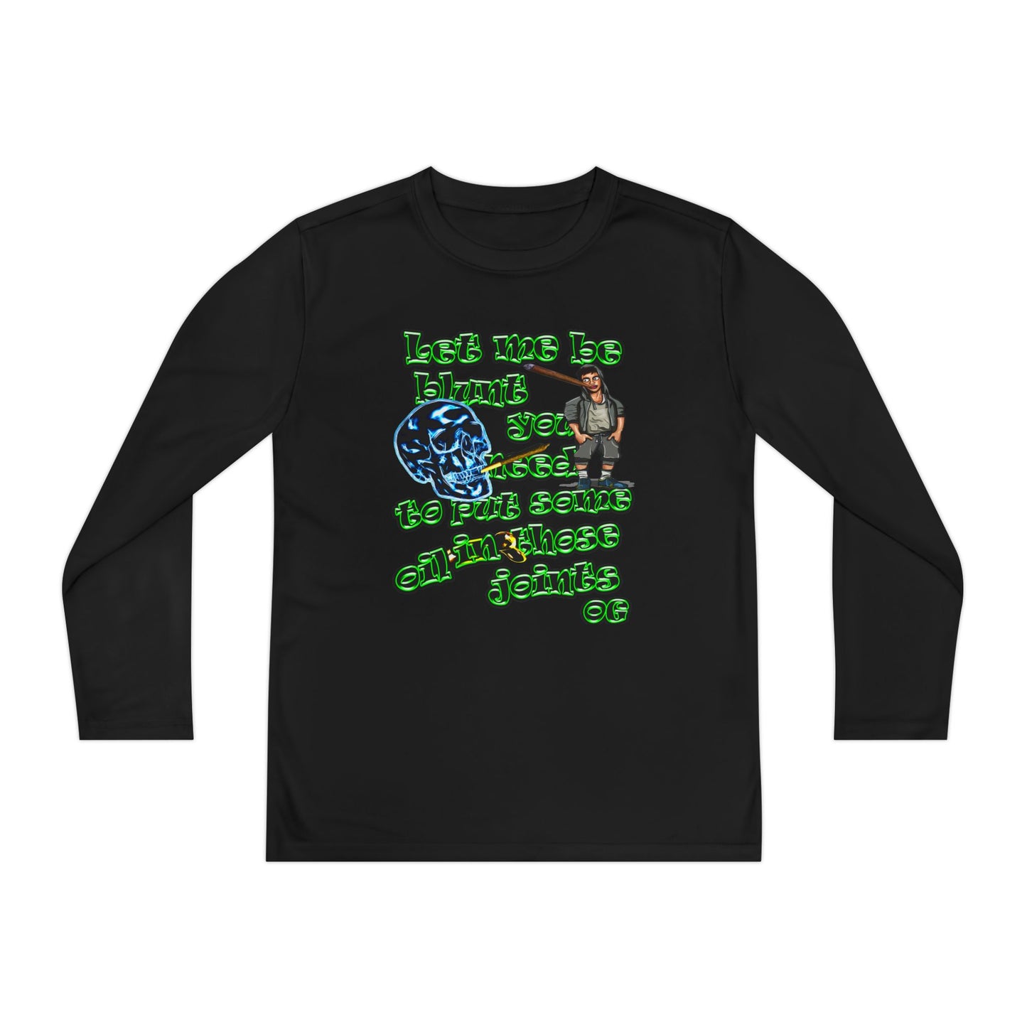 og - Youth Long Sleeve Competitor Tee