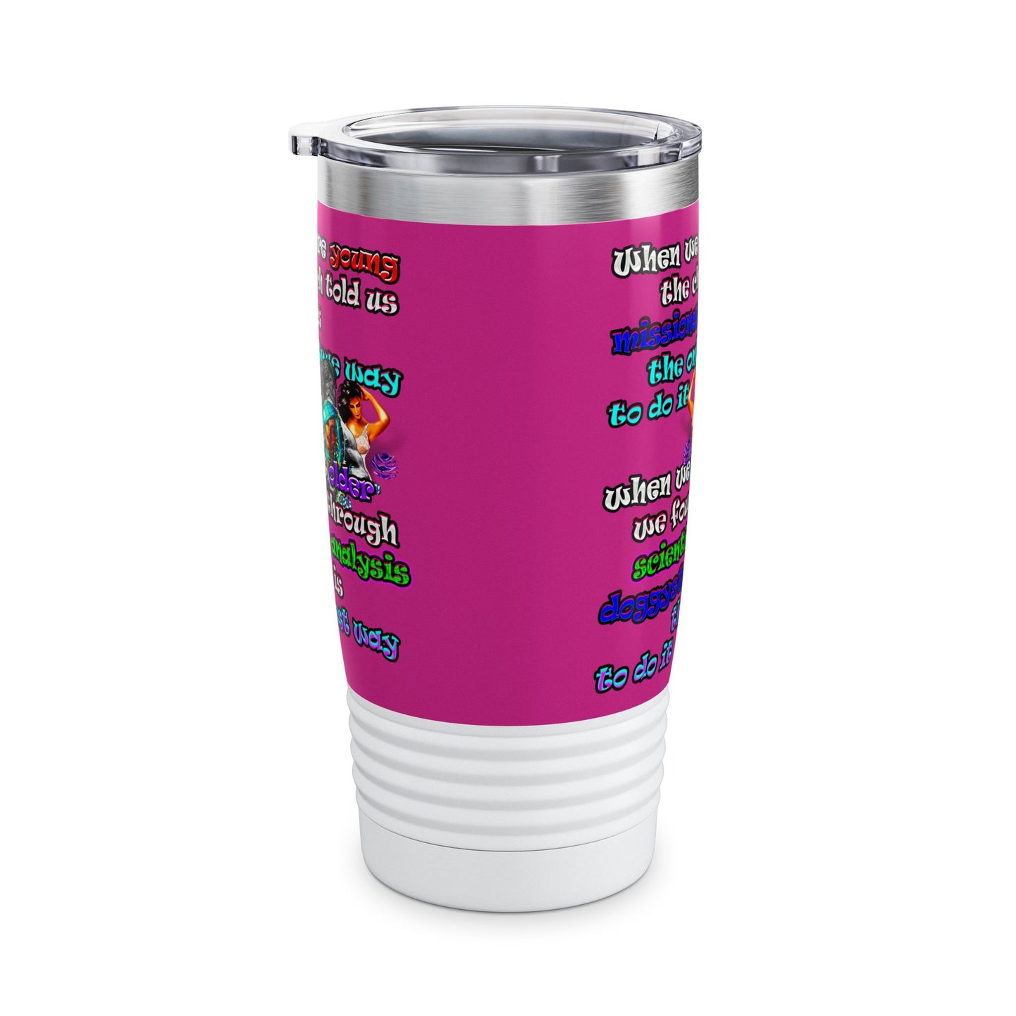 doggystyle - Ringneck Tumbler, 20oz (pink)