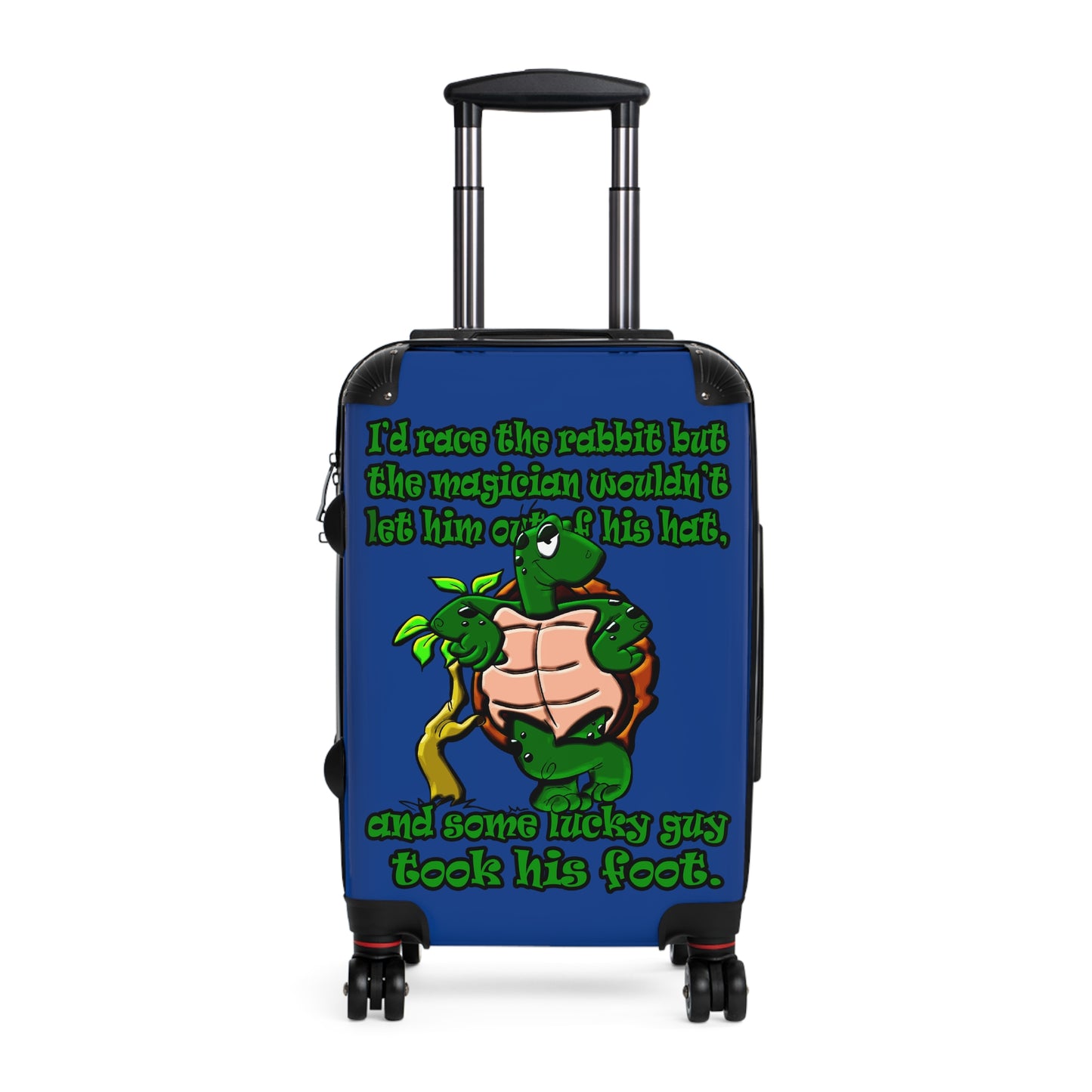 turtle race - Suitcase (dark blue)