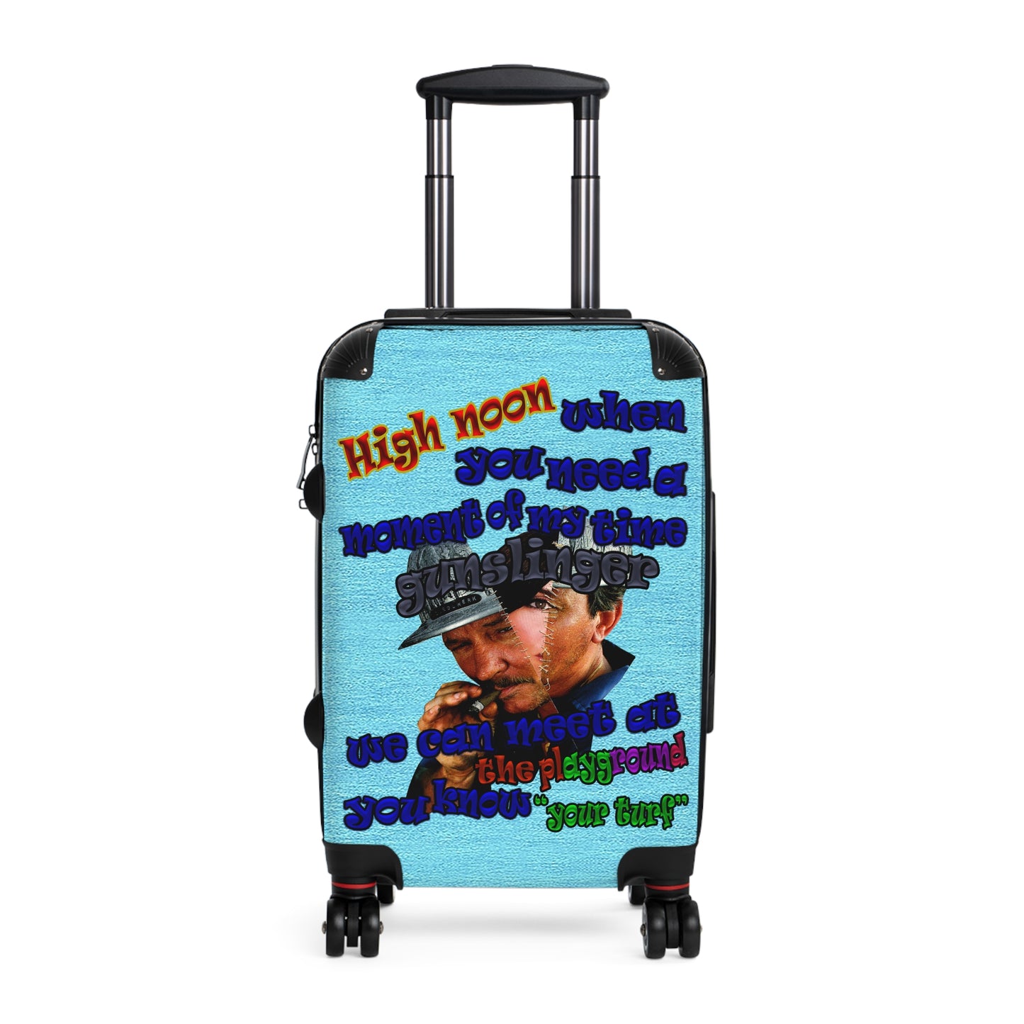 high noon - Suitcase (faded blue)