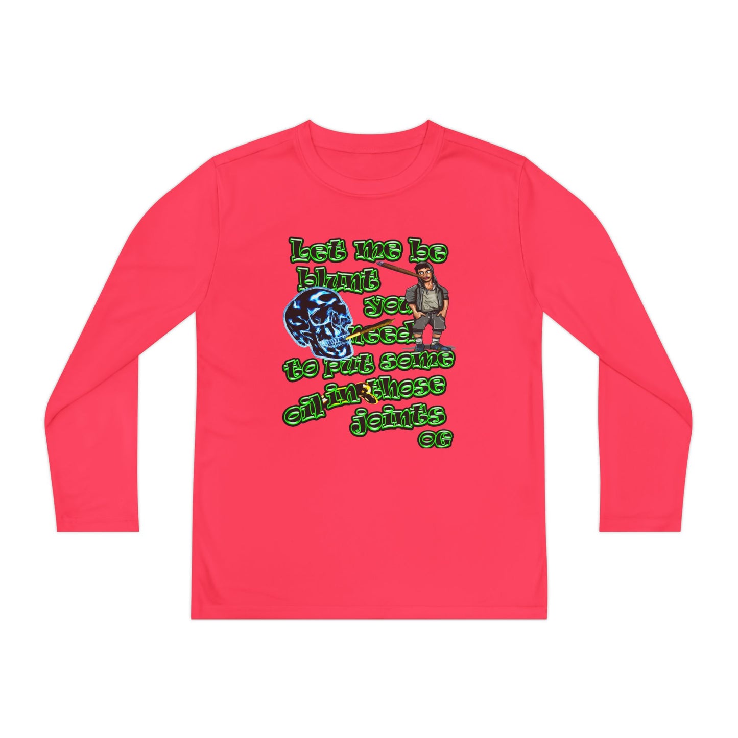 og - Youth Long Sleeve Competitor Tee