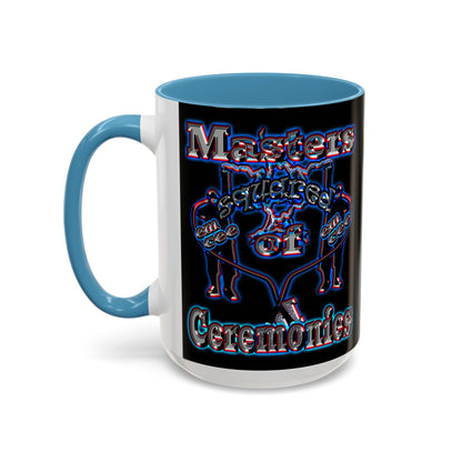 em cee squared - Accent Mug (black)