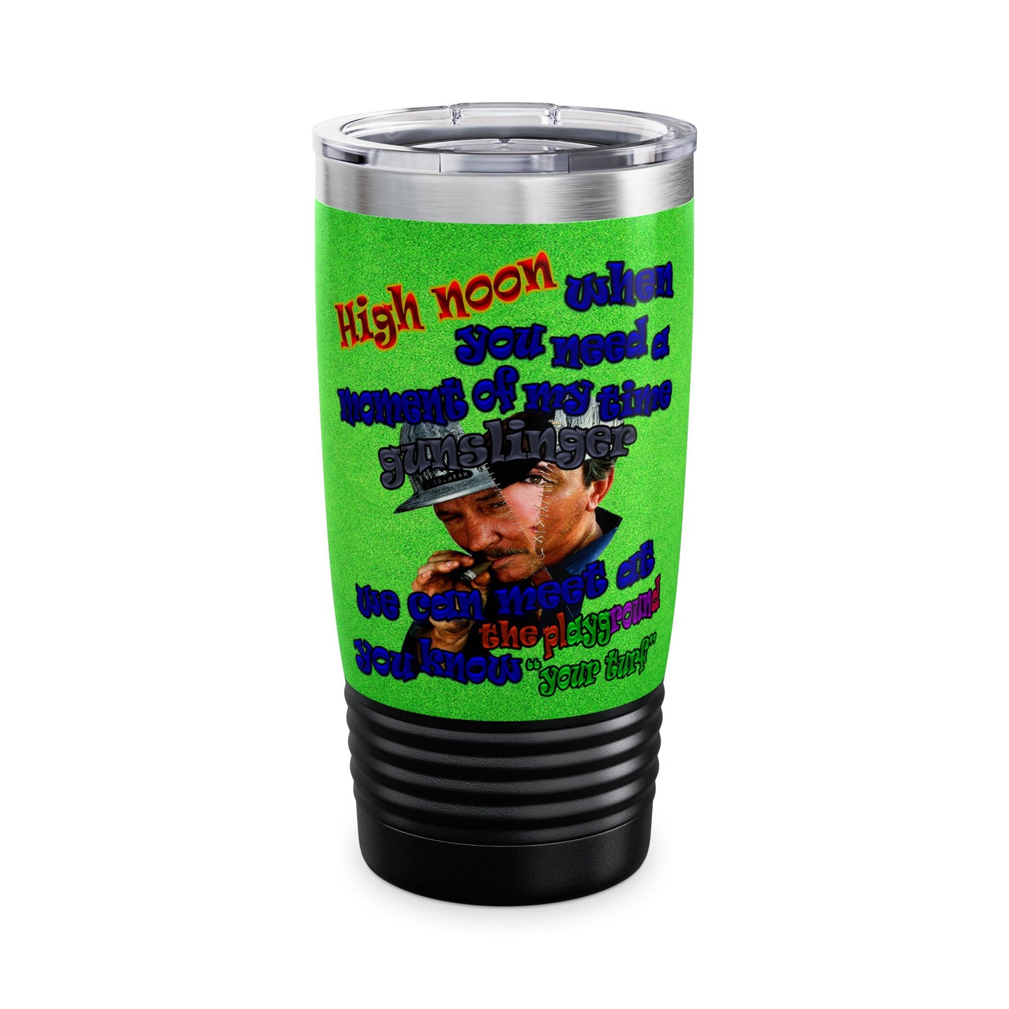 high noon - Ringneck Tumbler, 20oz (green turf)