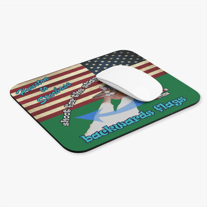 shoot for the stars - Mouse Pad (Rectangle) - (dark green)
