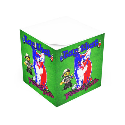 tag that - note cube (green turf)