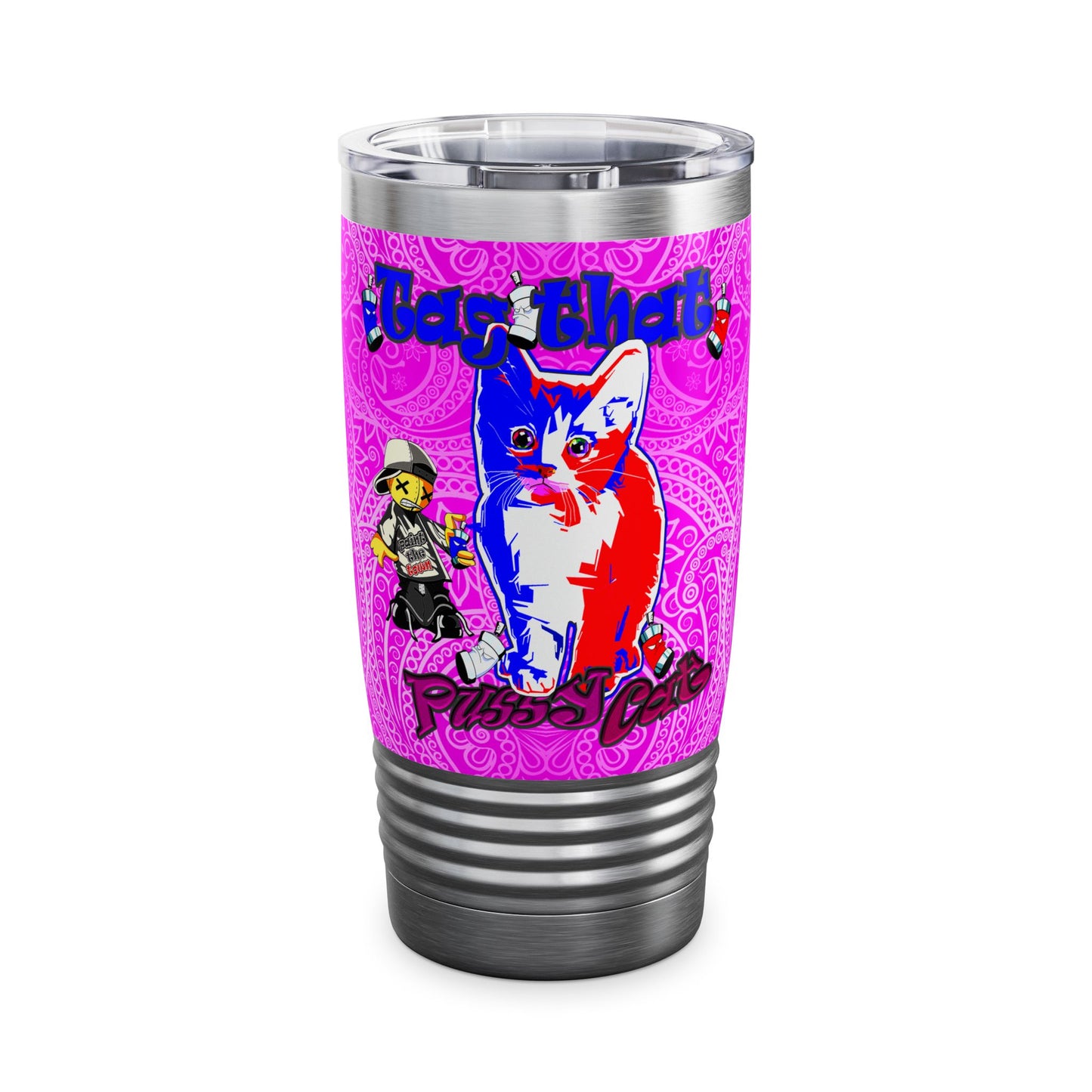 tag that - Ringneck Tumbler, 20oz (pink swirl)