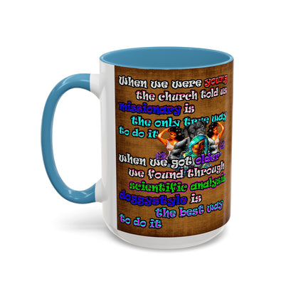 doggystyle - Accent Mug (brown papyrus)