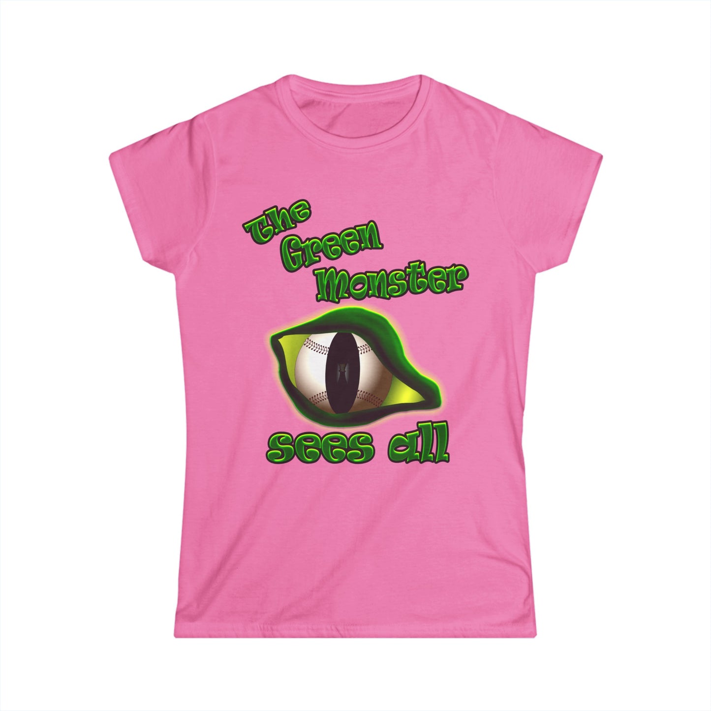 green monster - Women's Softstyle Tee