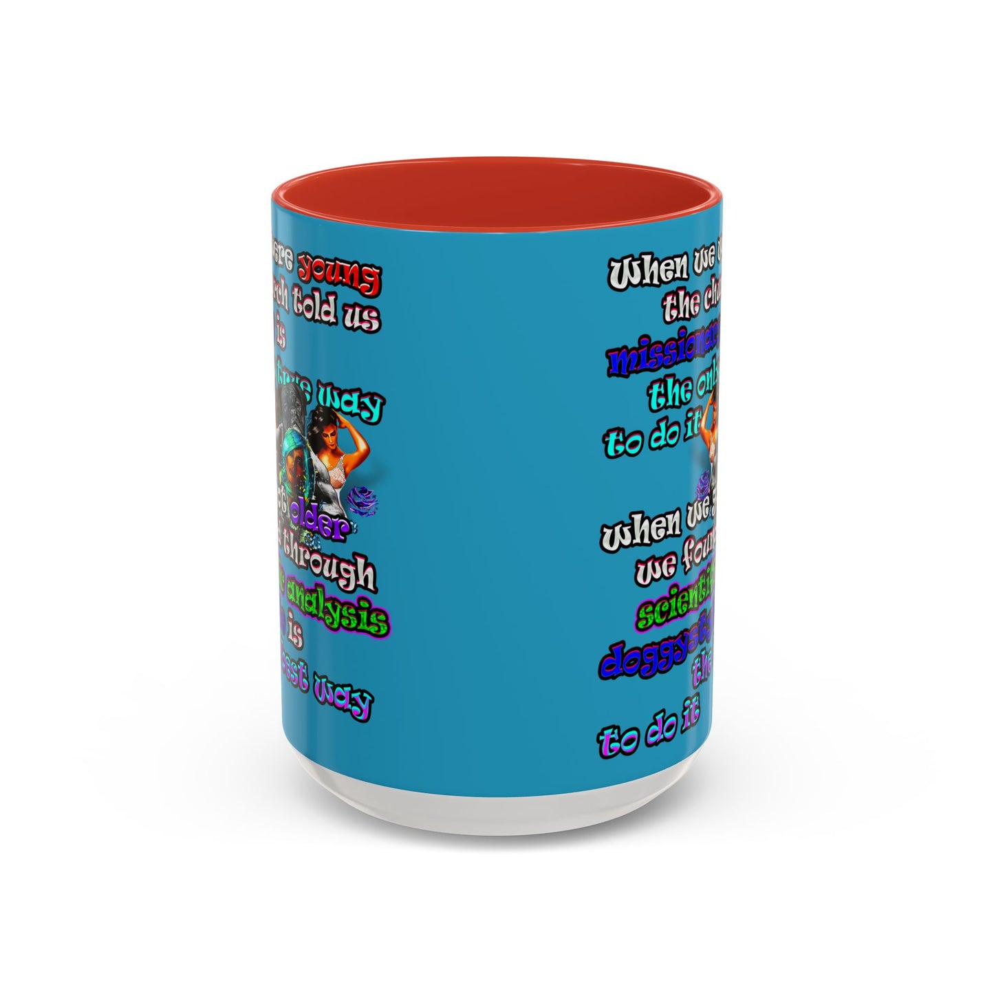 doggystyle - Accent Mug (turquoise)