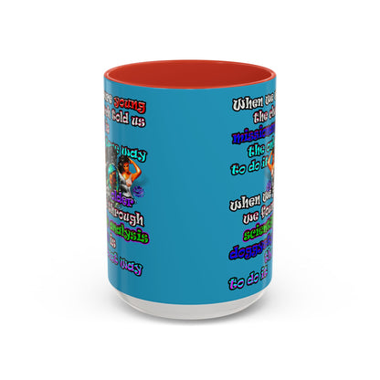 doggystyle - Accent Mug (turquoise)