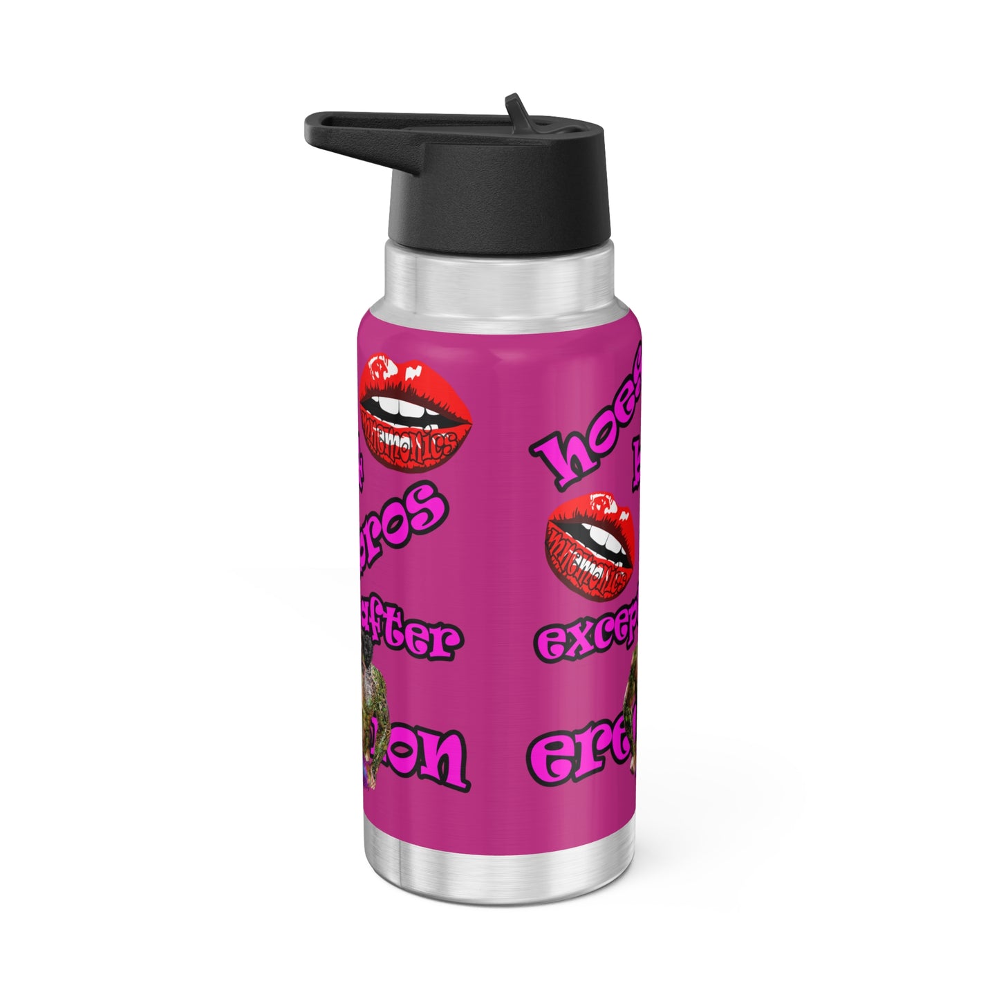 hoes b4 bros - Gator Tumbler, 32oz (pink)