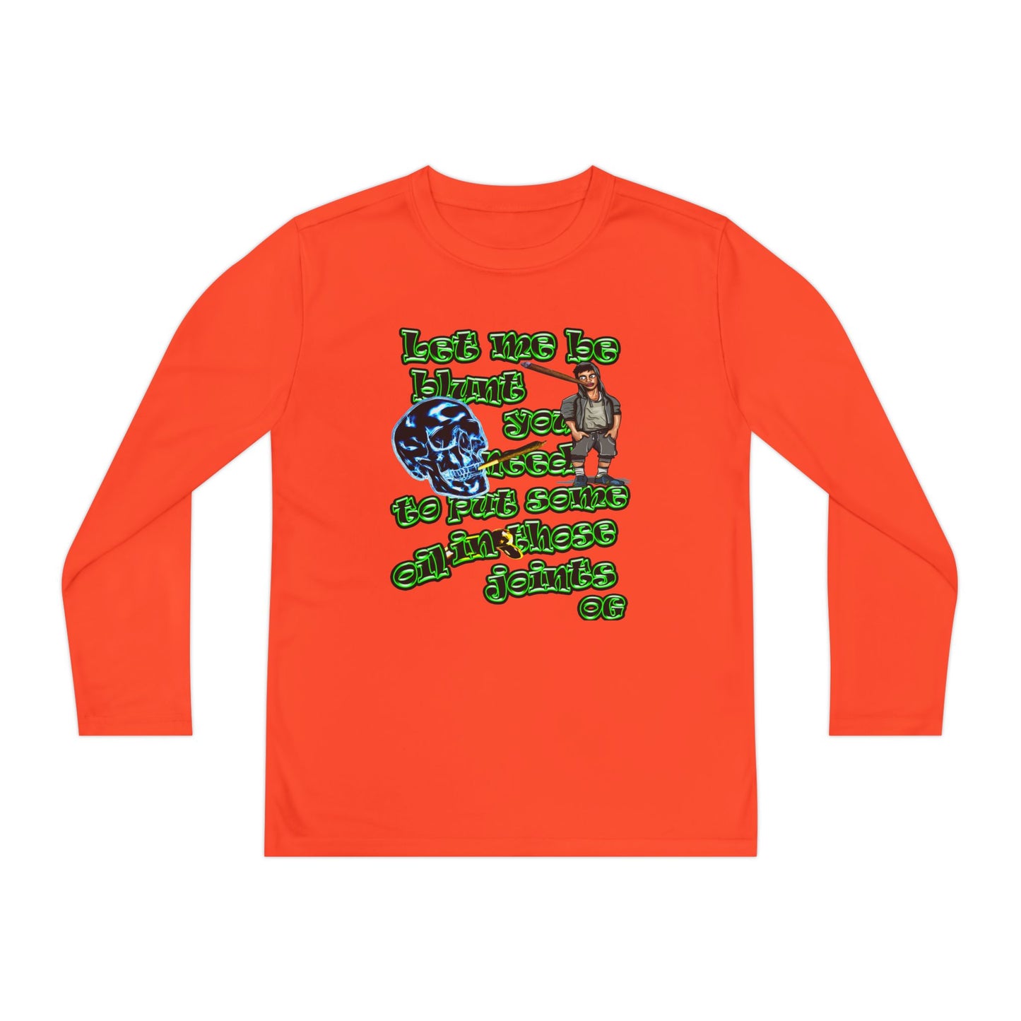 og - Youth Long Sleeve Competitor Tee