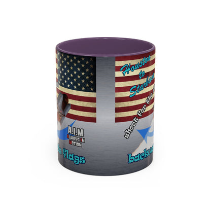 shoot for the stars - Accent Mug (brushed nickel)