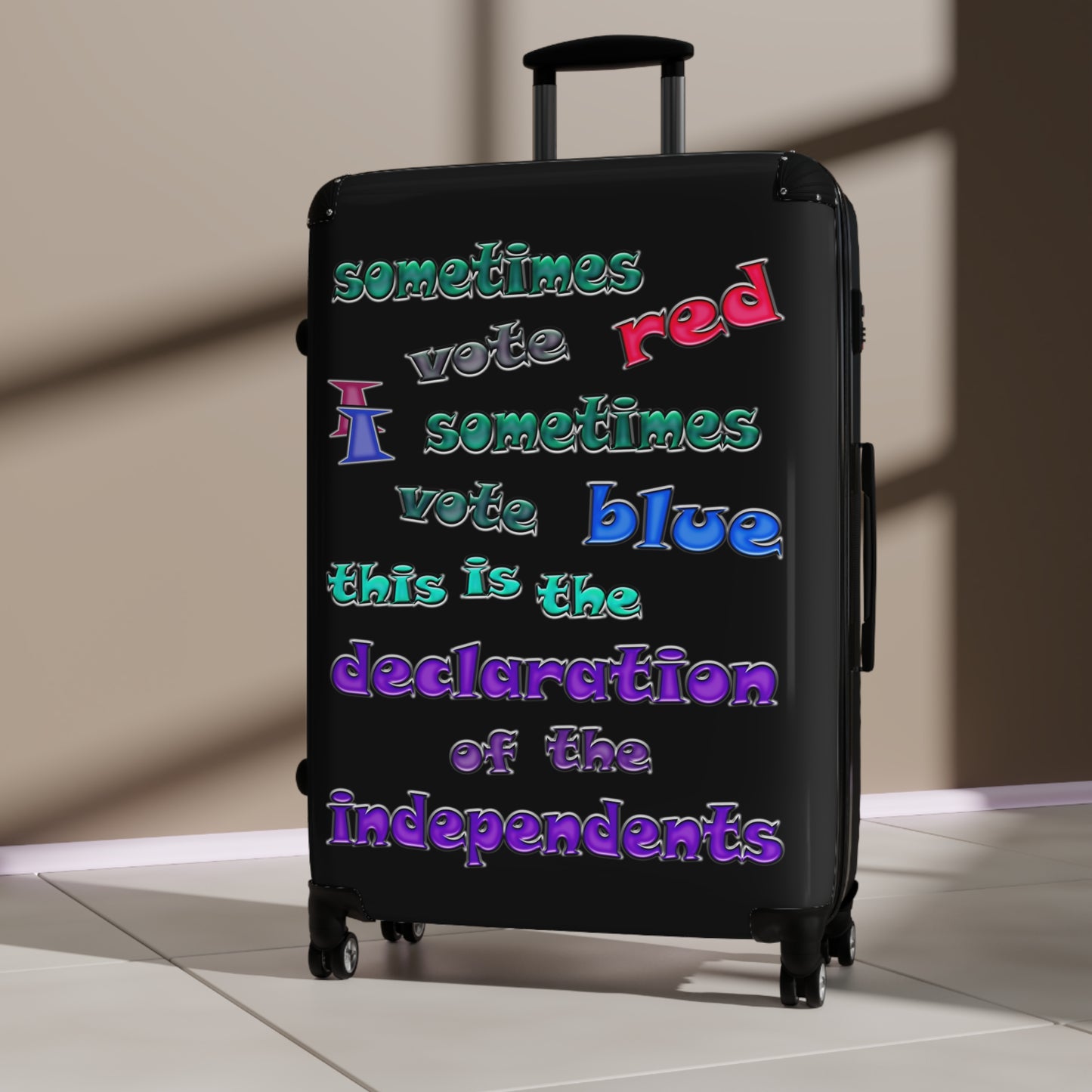 declaration of the independents - Suitcase (black)