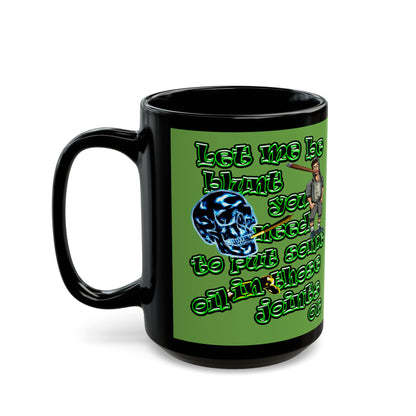 og - Black Mug (green)
