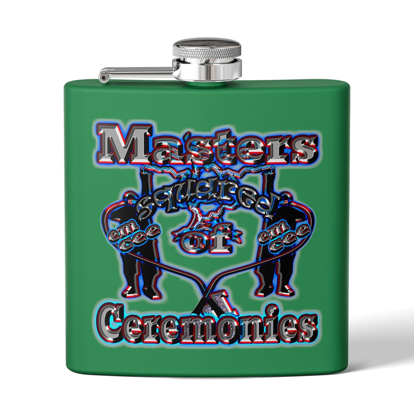 em cee squared - Stainless Steel Flask
