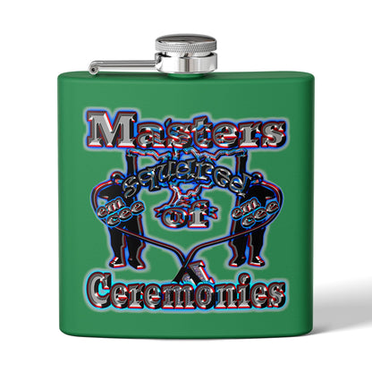 em cee squared - Stainless Steel Flask