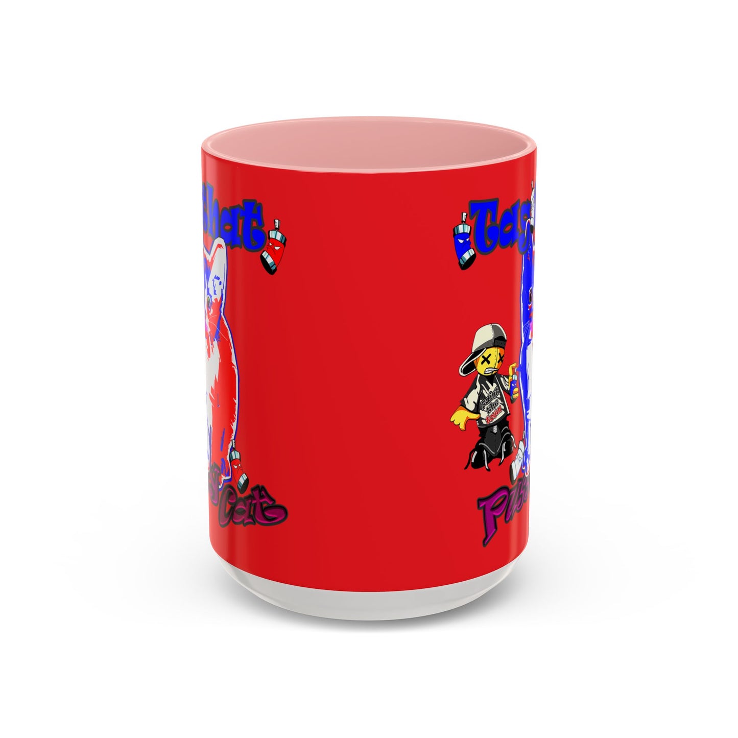 tag that - Accent Mug (red)