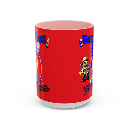 tag that - Accent Mug (red)
