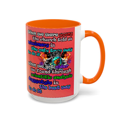doggystyle - Accent Mug (yellow-orange wave)