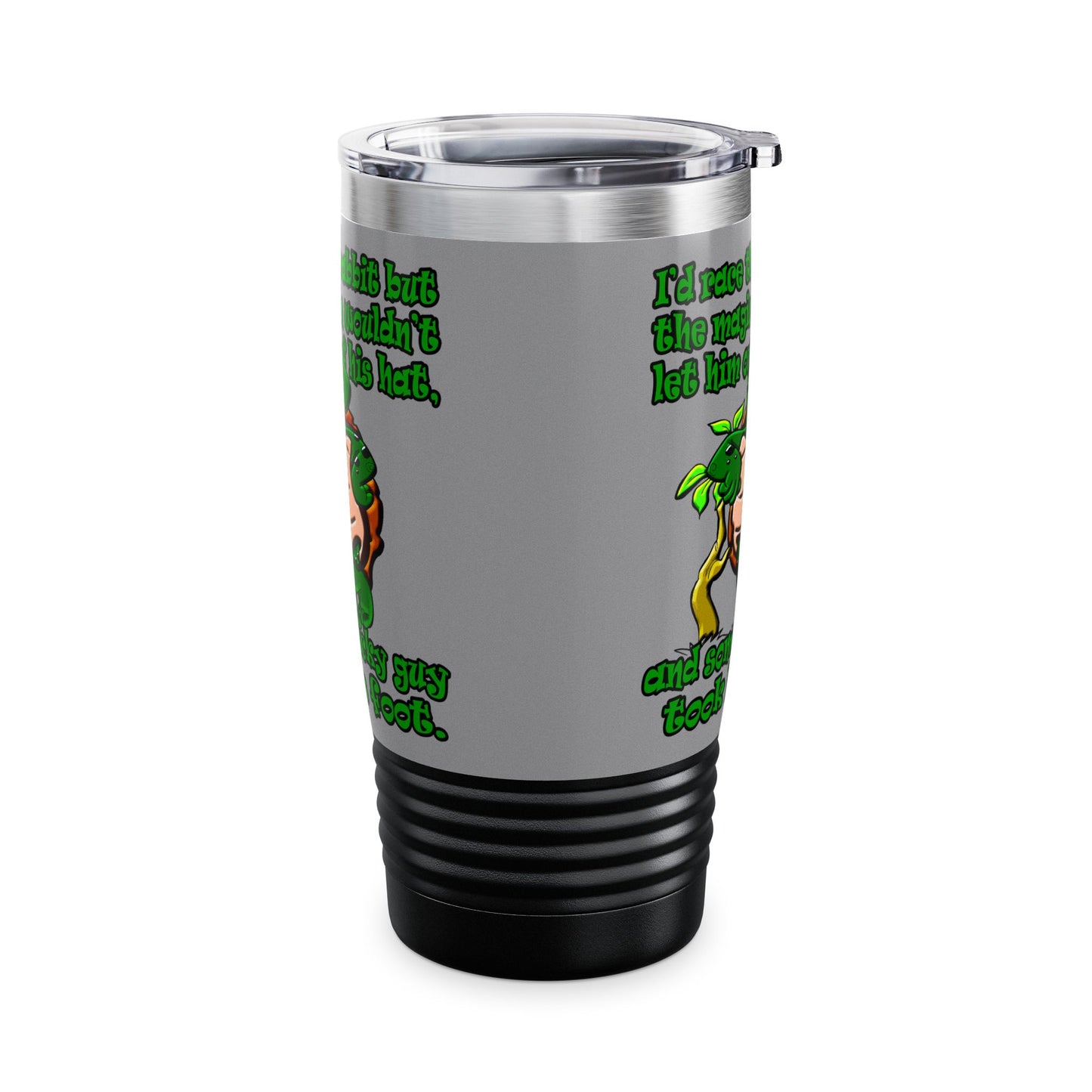 turtle race - Ringneck Tumbler, 20oz (grey)