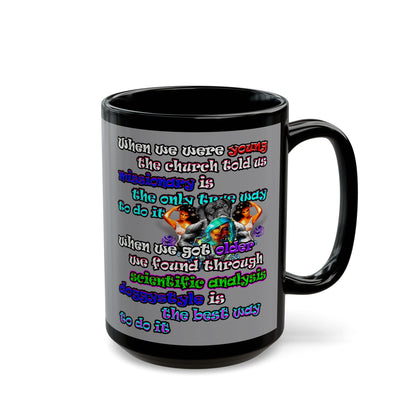 doggystyle - Black Mug (grey)
