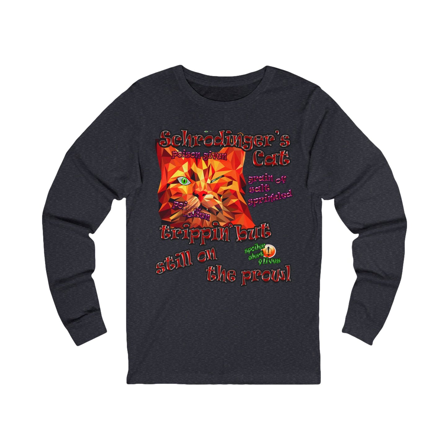 schrodinger's cat - Unisex Jersey Long Sleeve Tee