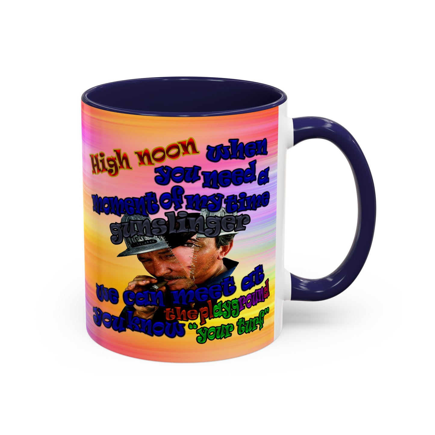 high noon - Accent Mug (color blur)