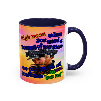high noon - Accent Mug (color blur)