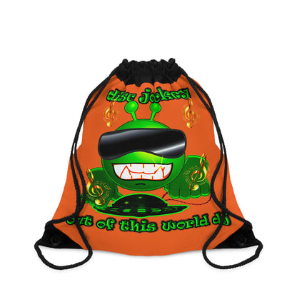 disc jockey - Drawstring Bag (orange)