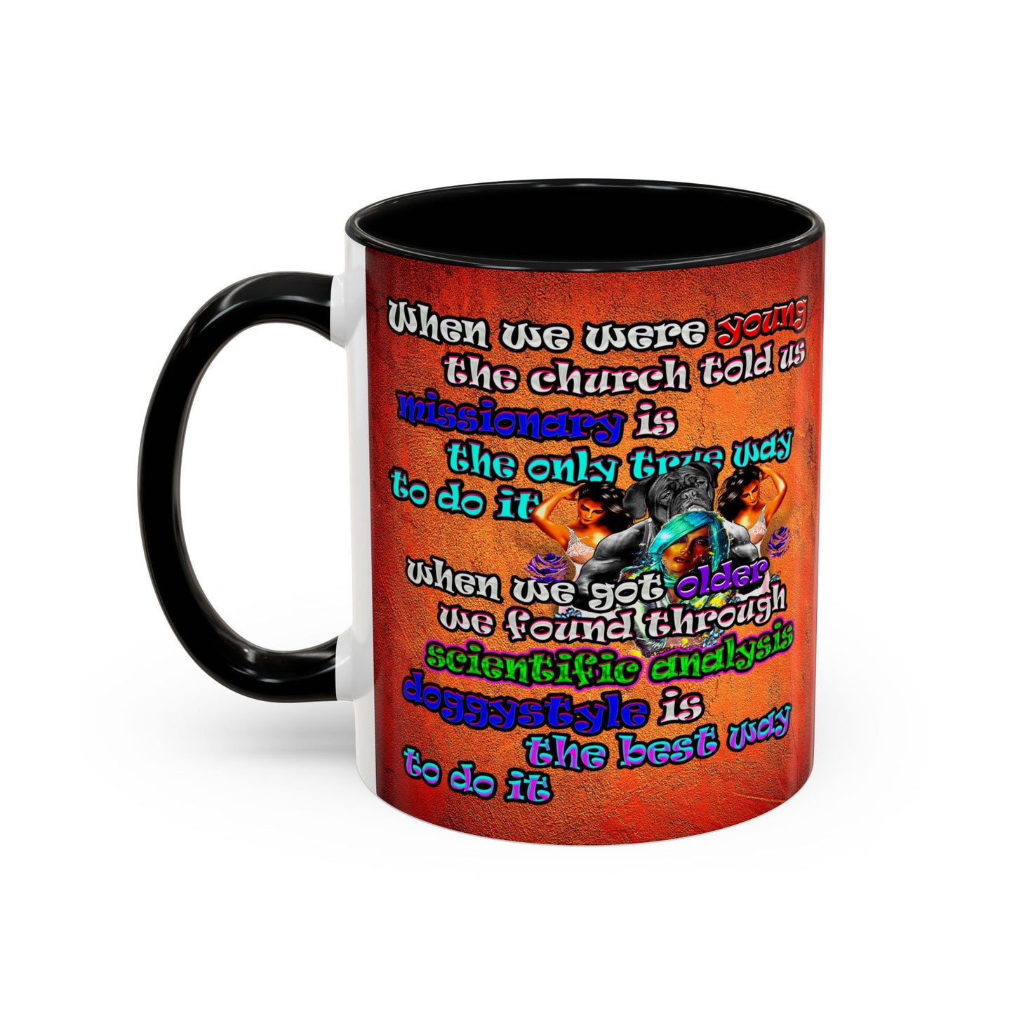 doggystyle - Accent Mug (burnt orange)