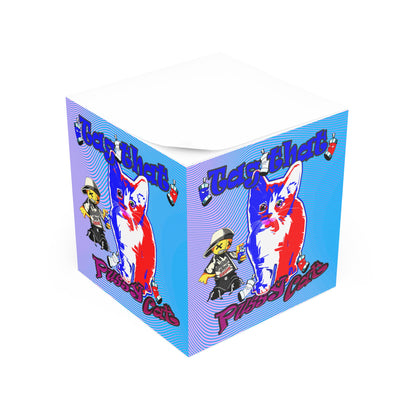 tag that - note cube (light blue-purple wave)