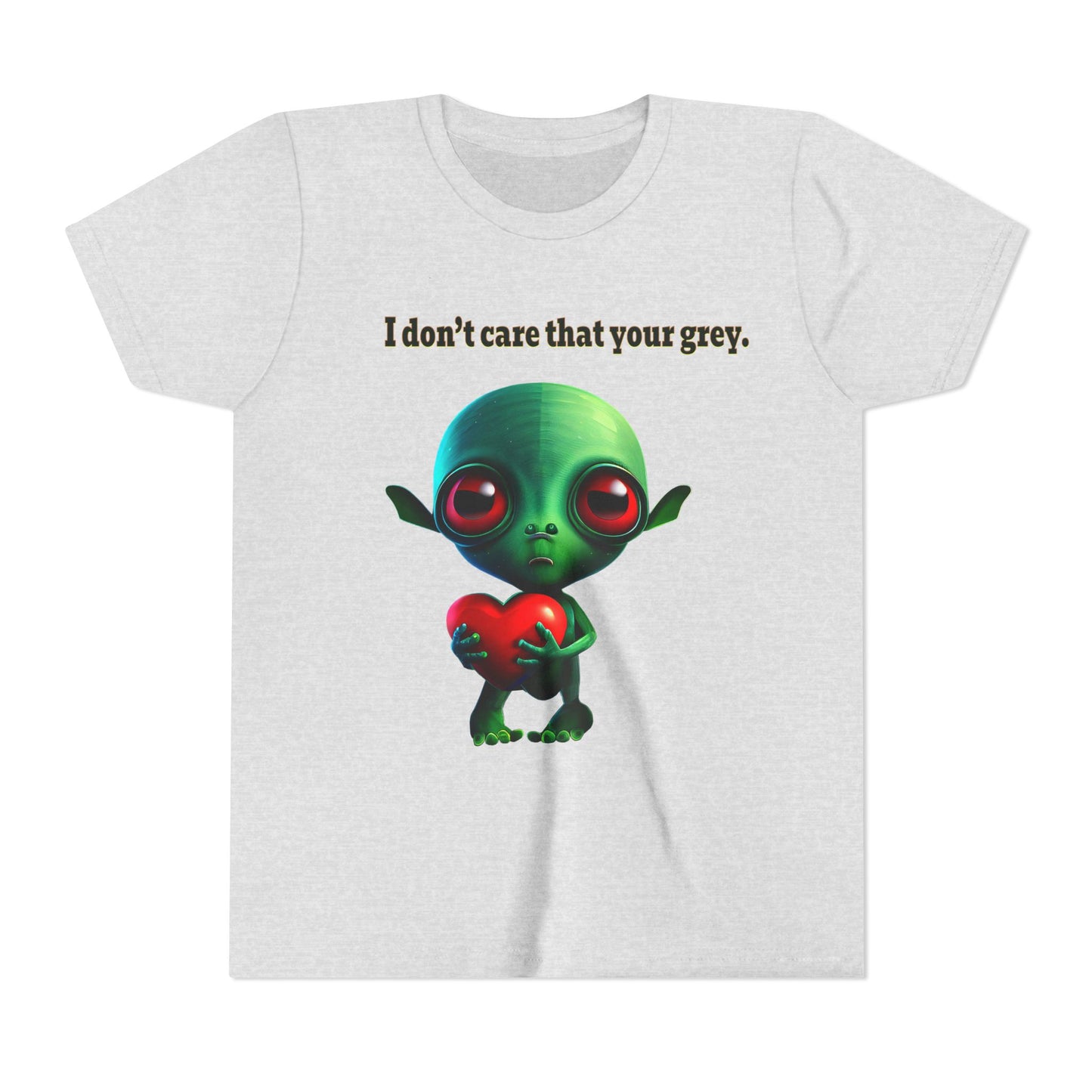 I don't care that your grey - Youth Short Sleeve Tee