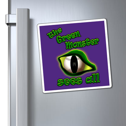 green monster - Magnets - (purple)