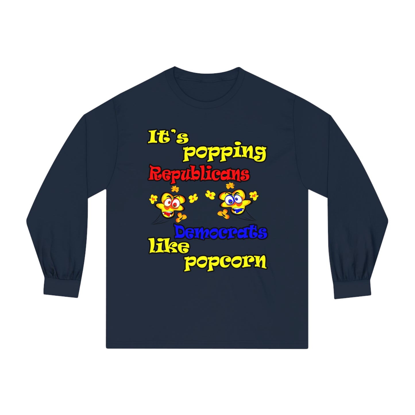 popping like popcorn - Unisex Classic Long Sleeve T-Shirt