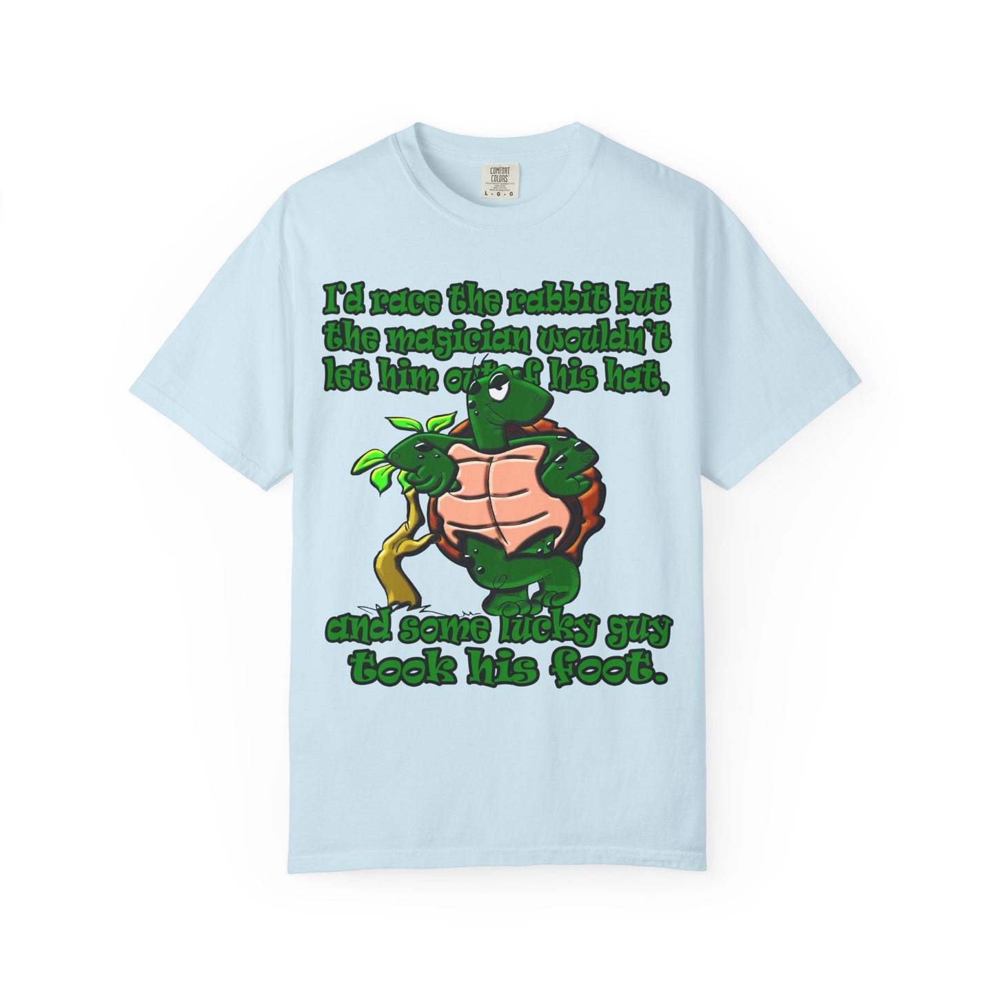 turtle race - Unisex Garment-Dyed T-shirt