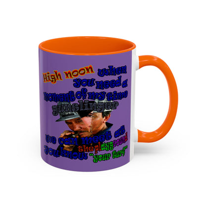 high noon - Accent Mug (light purple)